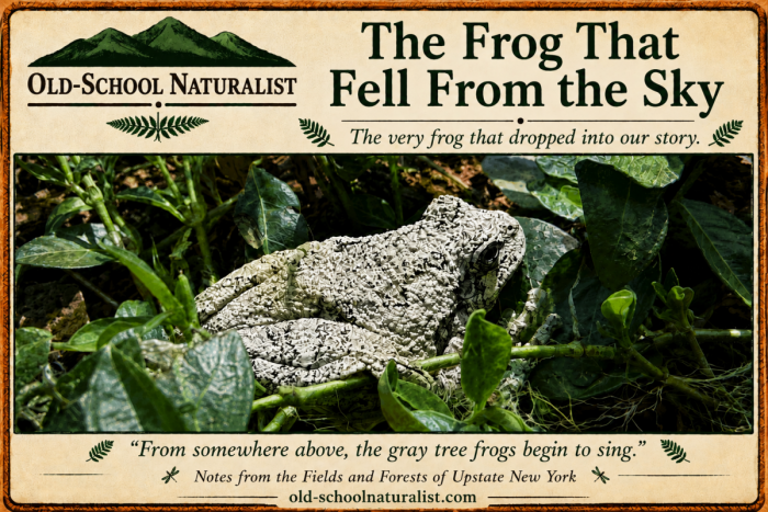 The Day the Frog Fell from the Sky
